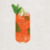 SPICED RASPBERRY MOJITO